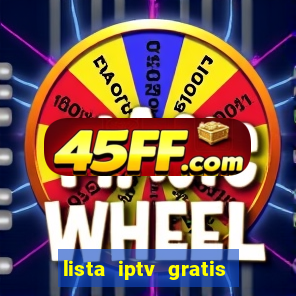 lista iptv gratis futebol ao vivo